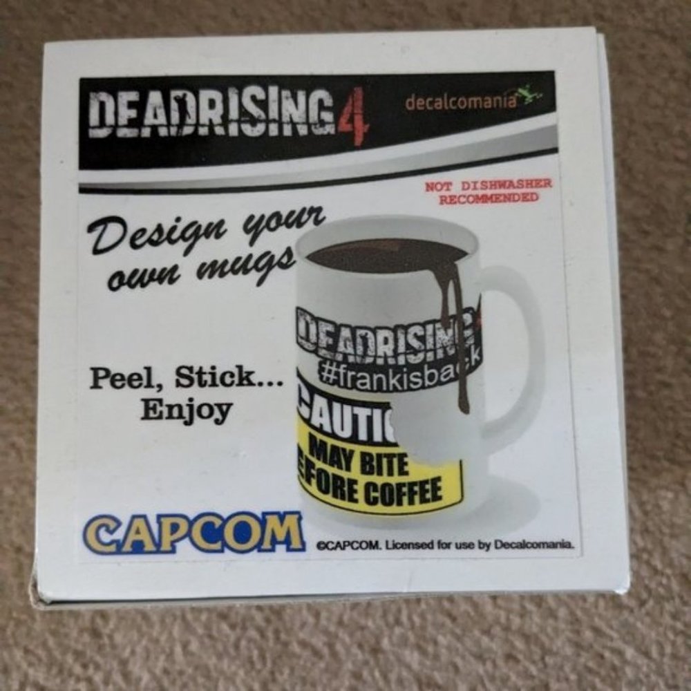 Dead Rising Zombie DIY Custom Mug White Mug with Decals
